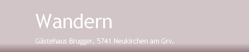 Gästehaus Brugger, 5741 Neukirchen am Grv.